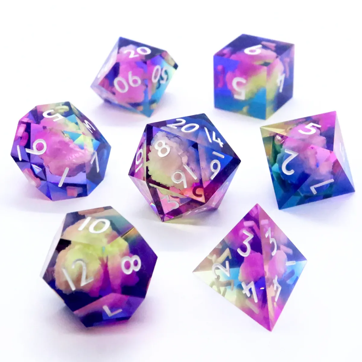 Critical Role Dice And Dice Bags>Air Ashari Dice Set