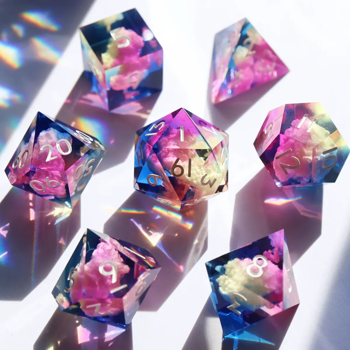 Critical Role Dice And Dice Bags>Air Ashari Dice Set