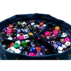 Critical Role Dice And Dice Bags>Bailey's Blue Dice Bag of Hoarding