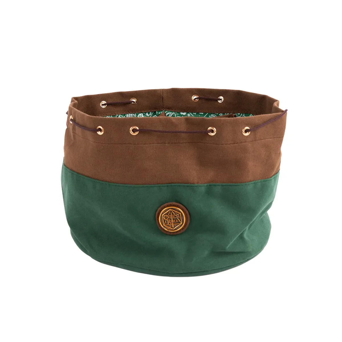 Critical Role Dice And Dice Bags>Bailey's Green Dice Bag of Hoarding