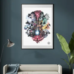 Critical Role Prints>Bells Hells Art Print by Matteo Scalera & Moreno Dinisio