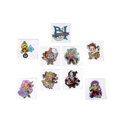 Critical Role Decals And Stickers>Bells Hells Chibi Vinyl Decals Set 9-Pack
