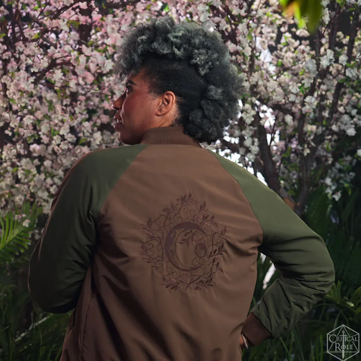 Critical Role Jackets>Bells Hells Collection: Orym of the Air Ashari Bomber Jacket