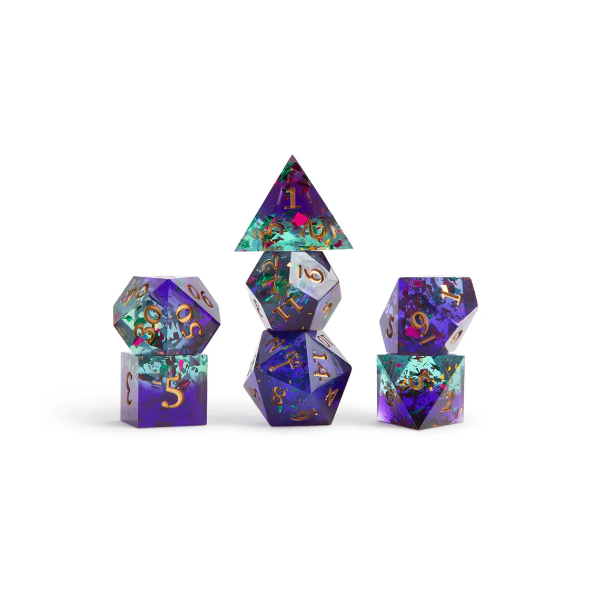 Critical Role Dice And Dice Bags>Bells Hells Dice Set: Ashton Greymoore