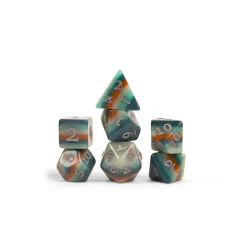 Critical Role Dice And Dice Bags>Bells Hells Dice Set: Chetney Pock O'Pea