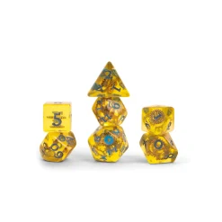 Critical Role Dice And Dice Bags>Bells Hells Dice Set: Fresh Cut Grass