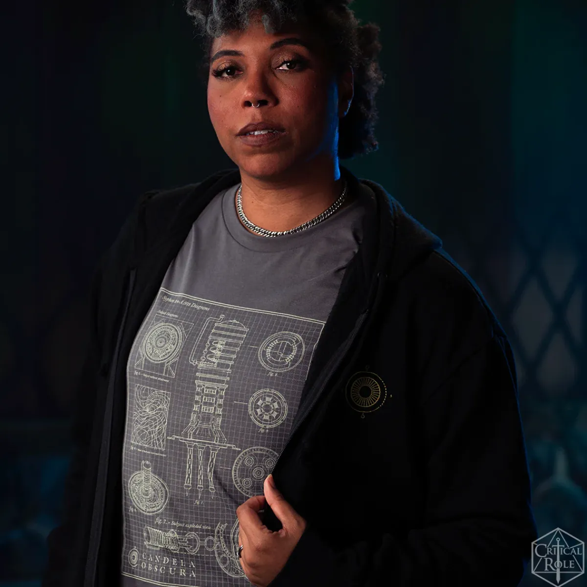 Critical Role Sweaters & Hoodies>Candela Obscura Beyond the Grave Hoodie