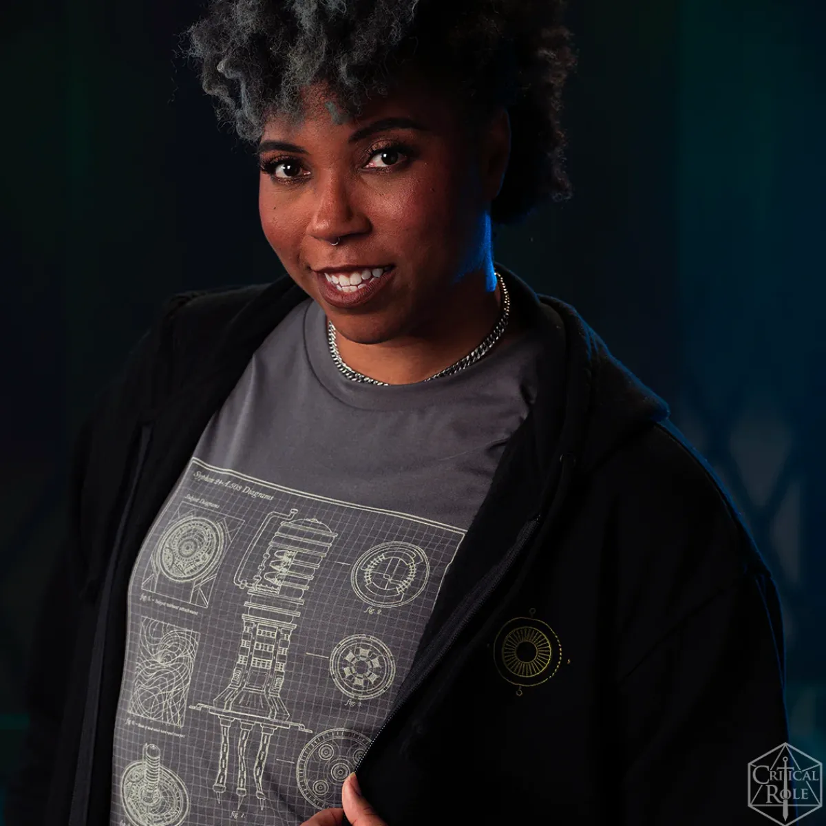 Critical Role Sweaters & Hoodies>Candela Obscura Beyond the Grave Hoodie