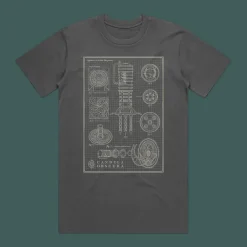 Critical Role T-shirts>Candela Obscura Blueprint T-Shirt