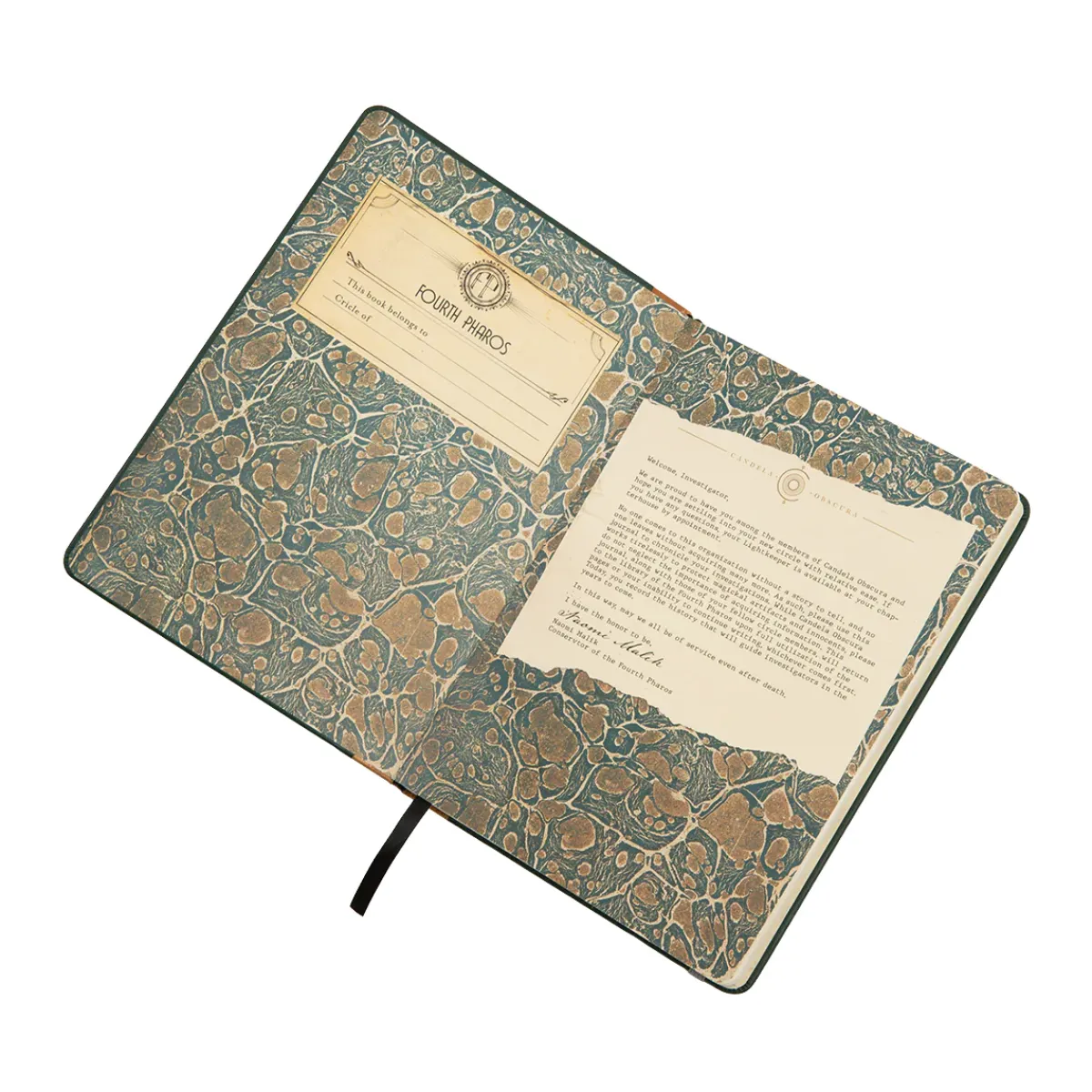 Critical Role Journals>Candela Obscura Investigator’s Journal