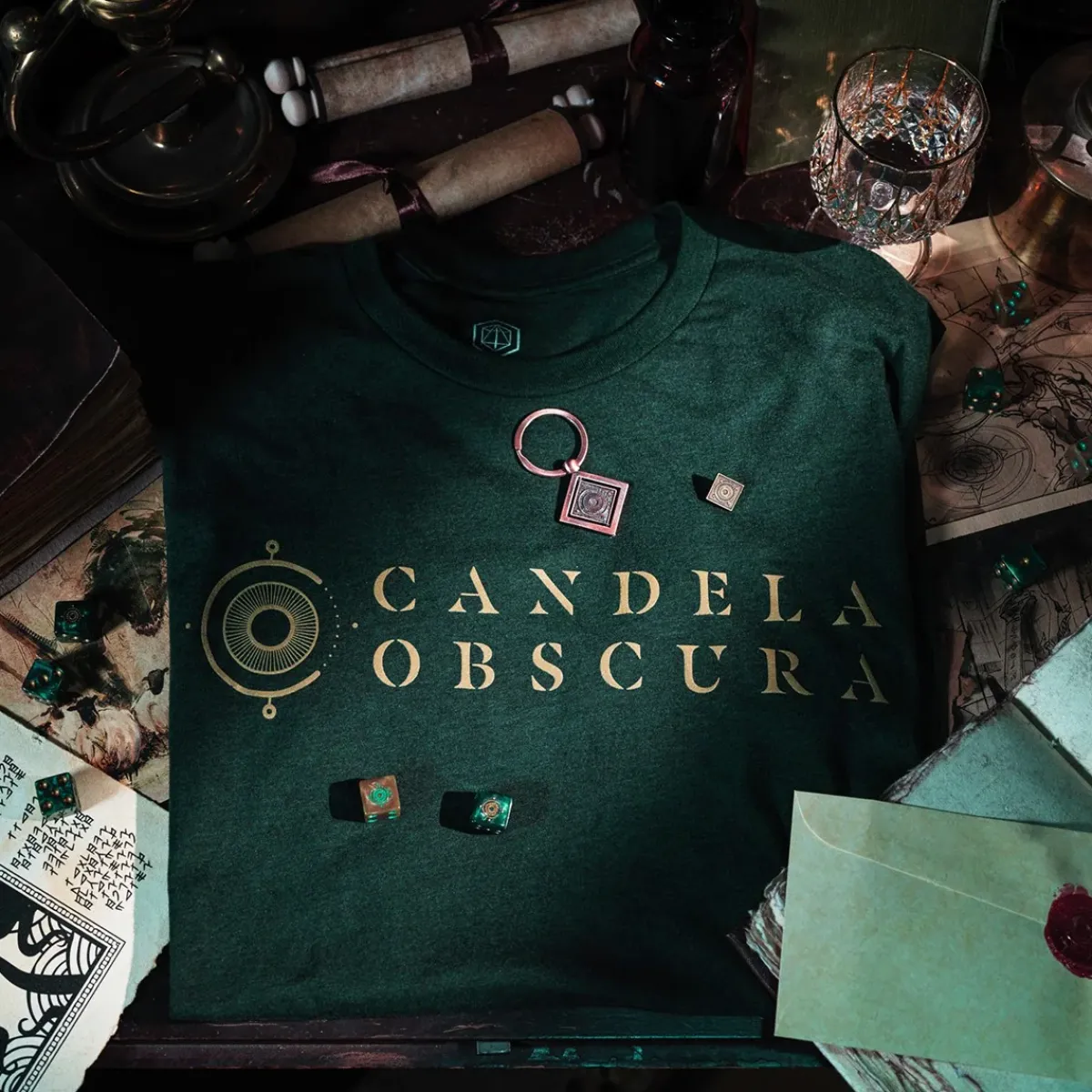 Critical Role T-shirts>Candela Obscura T-Shirt