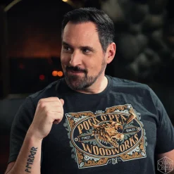 Critical Role T-shirts>Chetney Pock O'Pea Woodworks T-Shirt