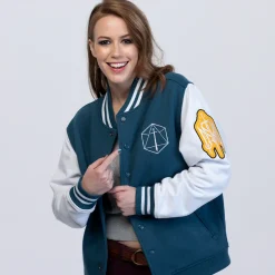 Critical Role Jackets>Cobalt Soul Varsity Jacket