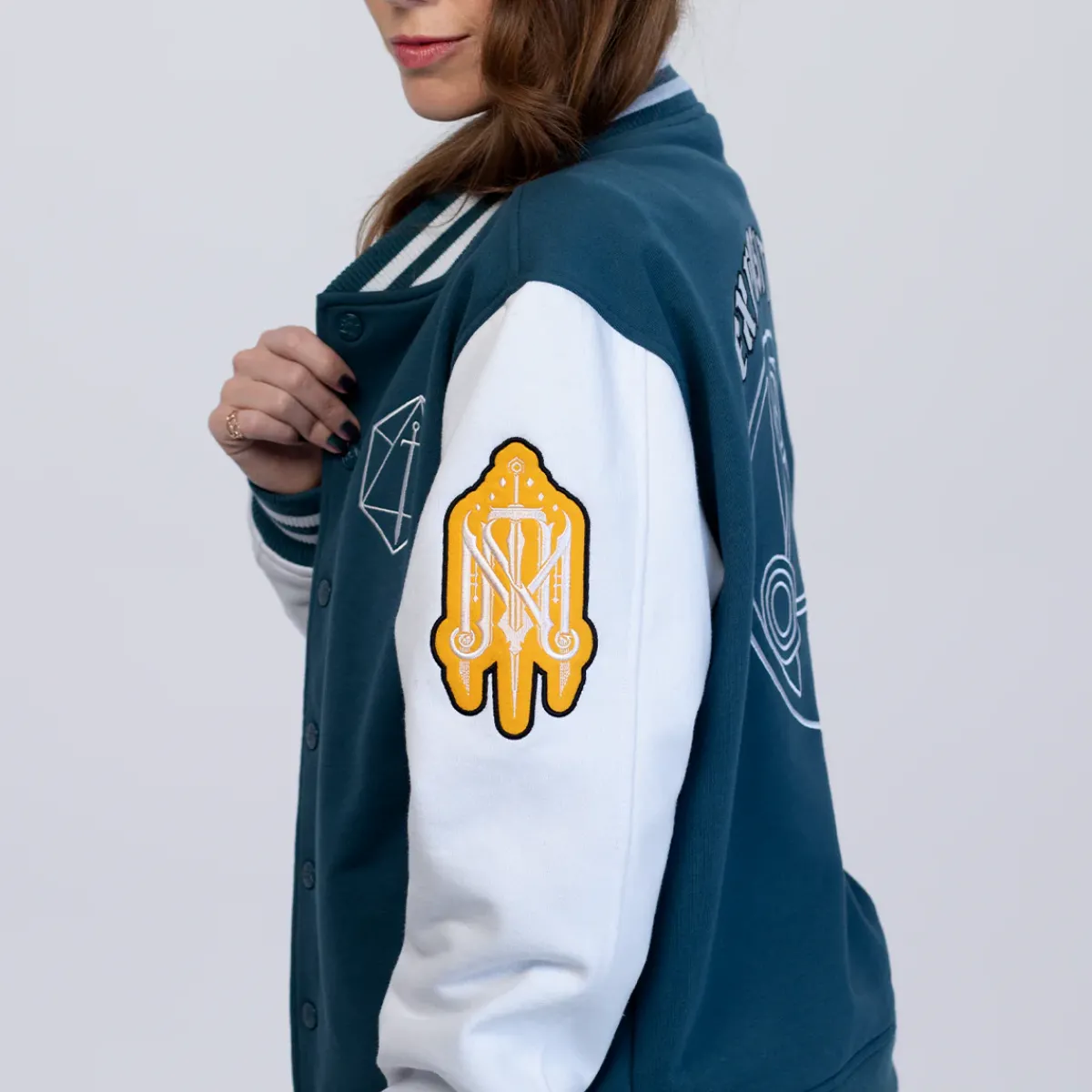 Critical Role Jackets>Cobalt Soul Varsity Jacket