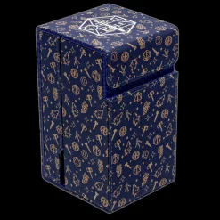 Critical Role Dice And Dice Bags>Bells Hells Pattern Printed Leatherette Dice Tower