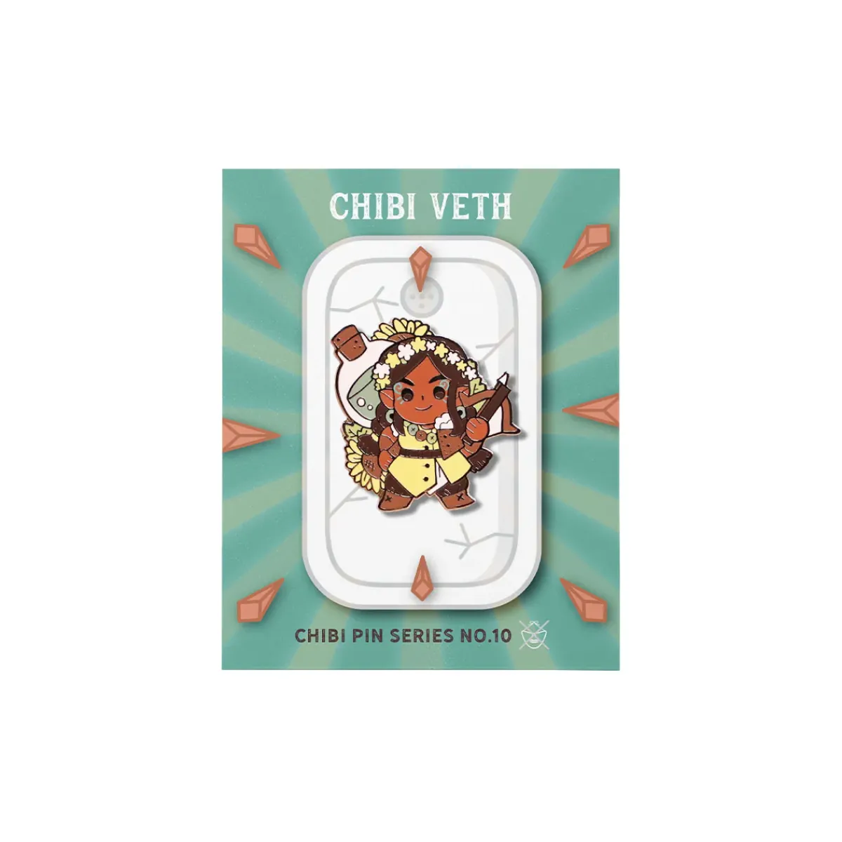 Critical Role Pins>Chibi Pin No. 10 - Veth Brenatto