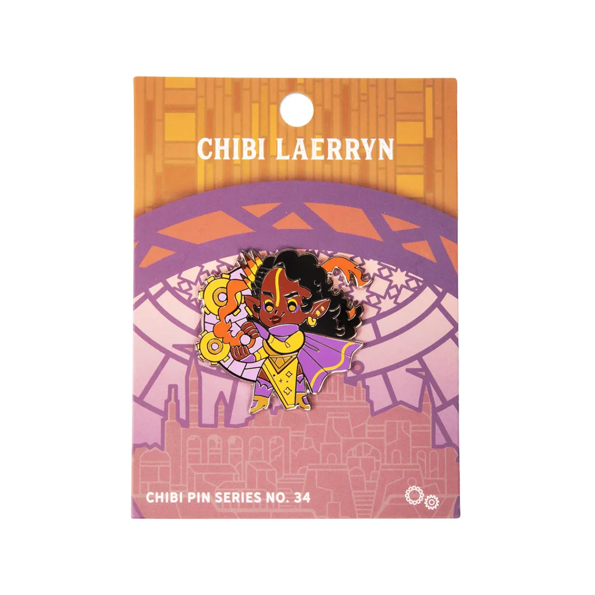 Critical Role Pins>Chibi Pin No. 34 - Laerryn Coramar-Seelie