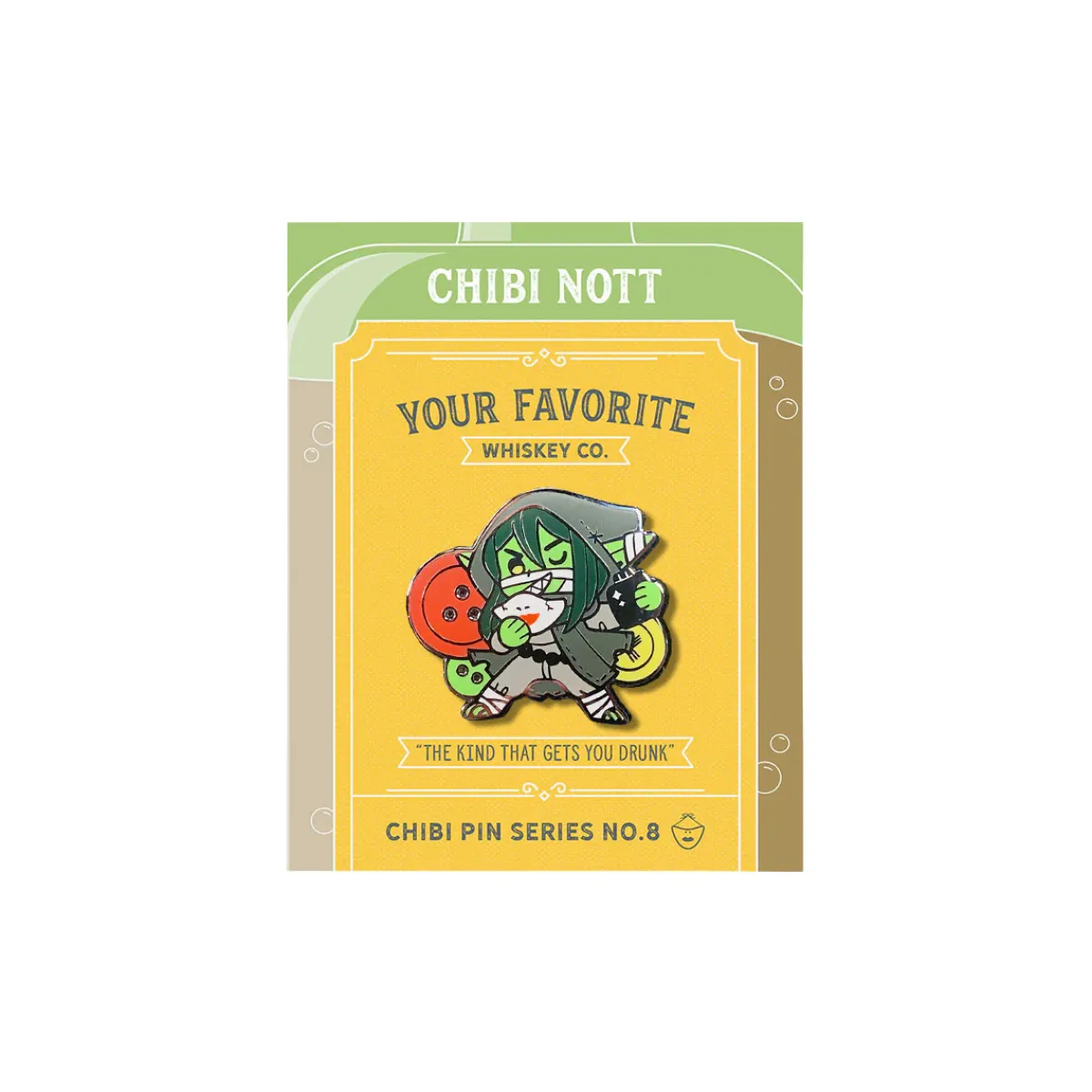 Critical Role Pins>Chibi Pin No. 8 - Nott the Brave
