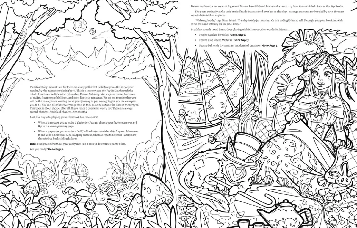 Critical Role Books>: Fearne Calloway’s Fey Fantasy
