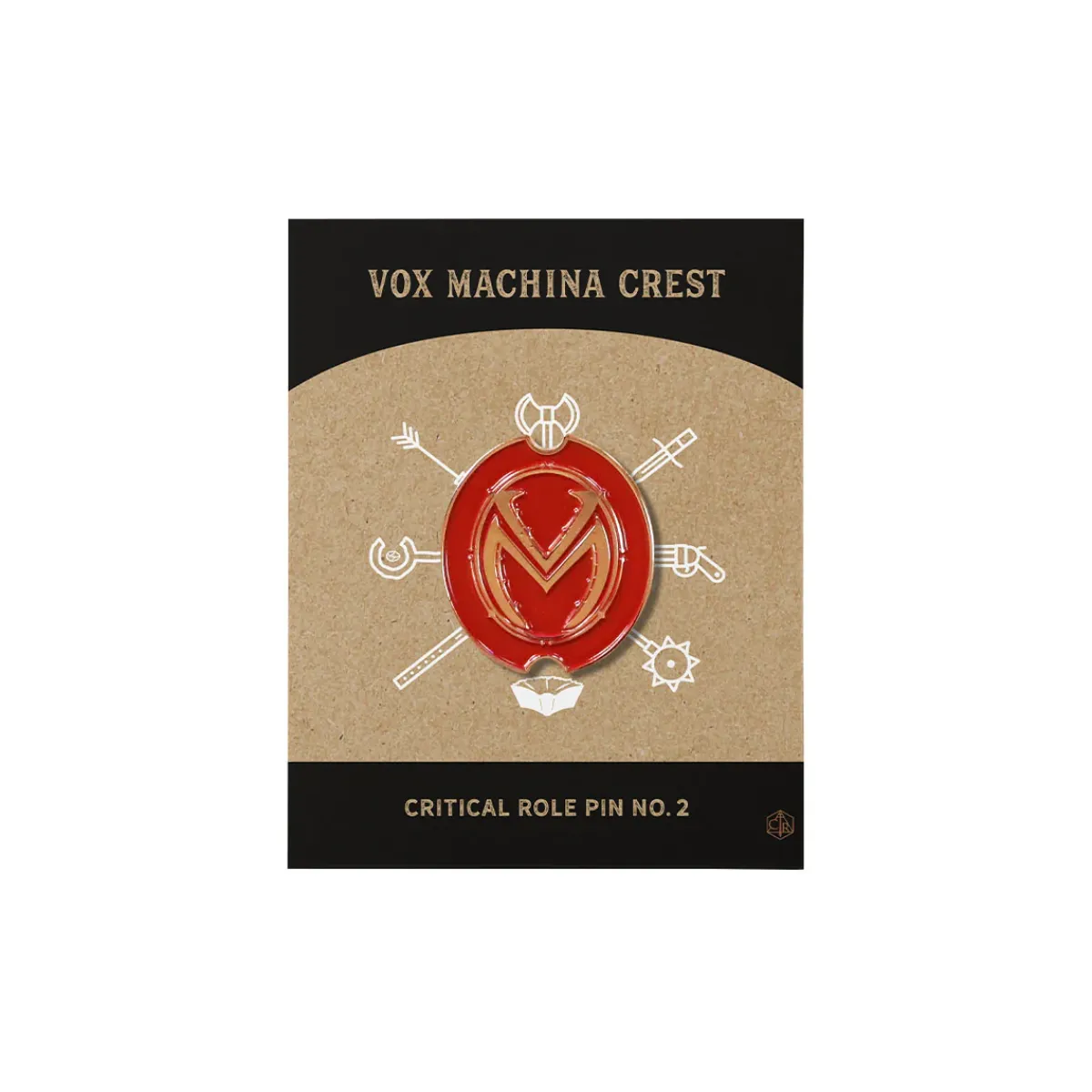 Critical Role Pins>Pin No. 2 - Vox Machina Crest