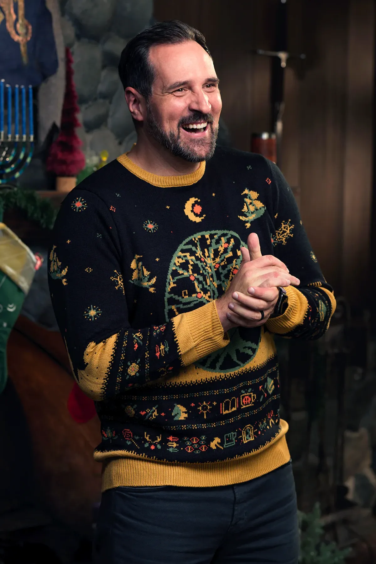 Critical Role Sweaters & Hoodies>Ugly Critmas Holiday Sweater #2