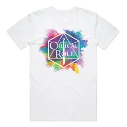 Critical Role T-shirts>Watercolor Logo T-Shirt