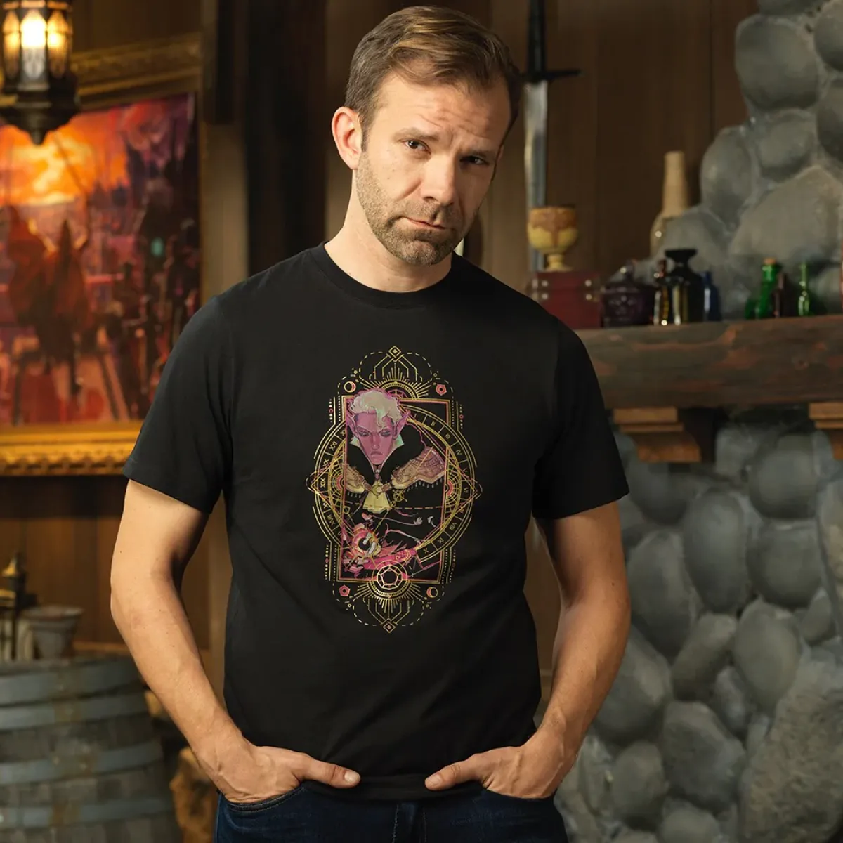 Critical Role T-shirts>Essek Thelyss T-Shirt