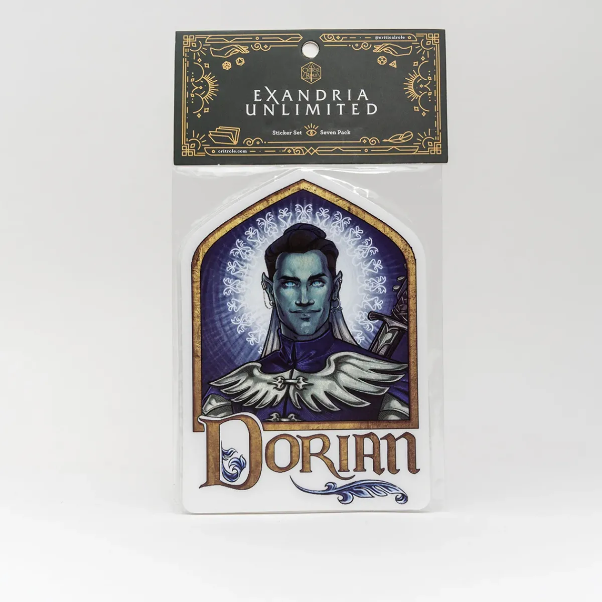 Critical Role Decals And Stickers>Exandria Unlimited Sticker Set 7-Pack