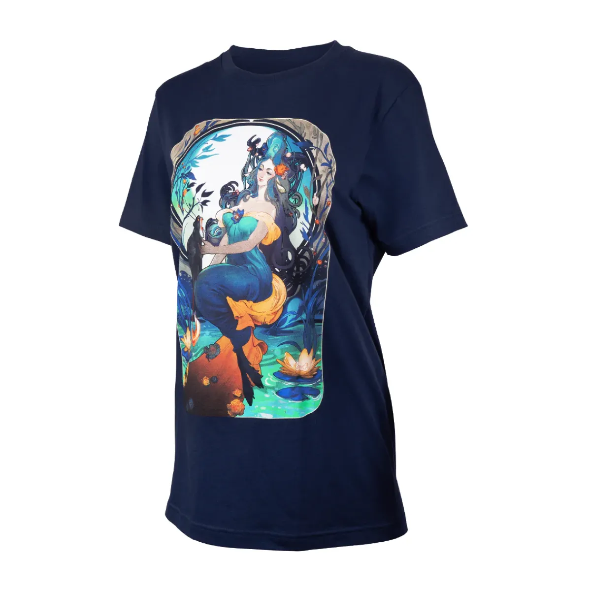 Critical Role T-shirts>Fearne Calloway Art Nouveau T-Shirt