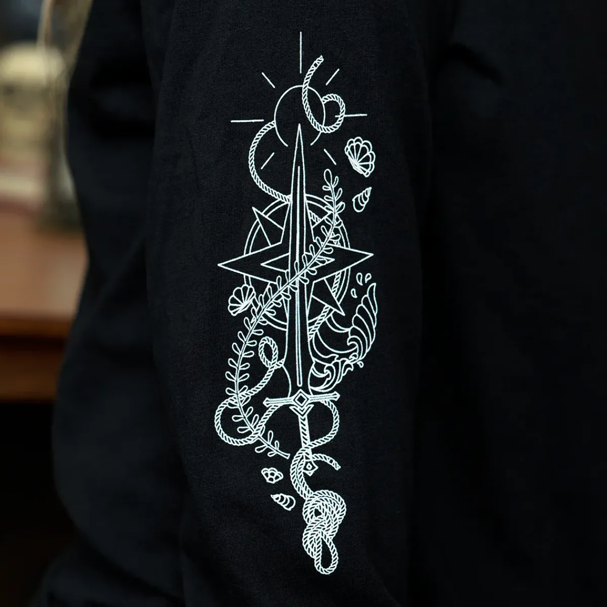 Critical Role T-shirts>Fjord Stone Long Sleeve T-Shirt