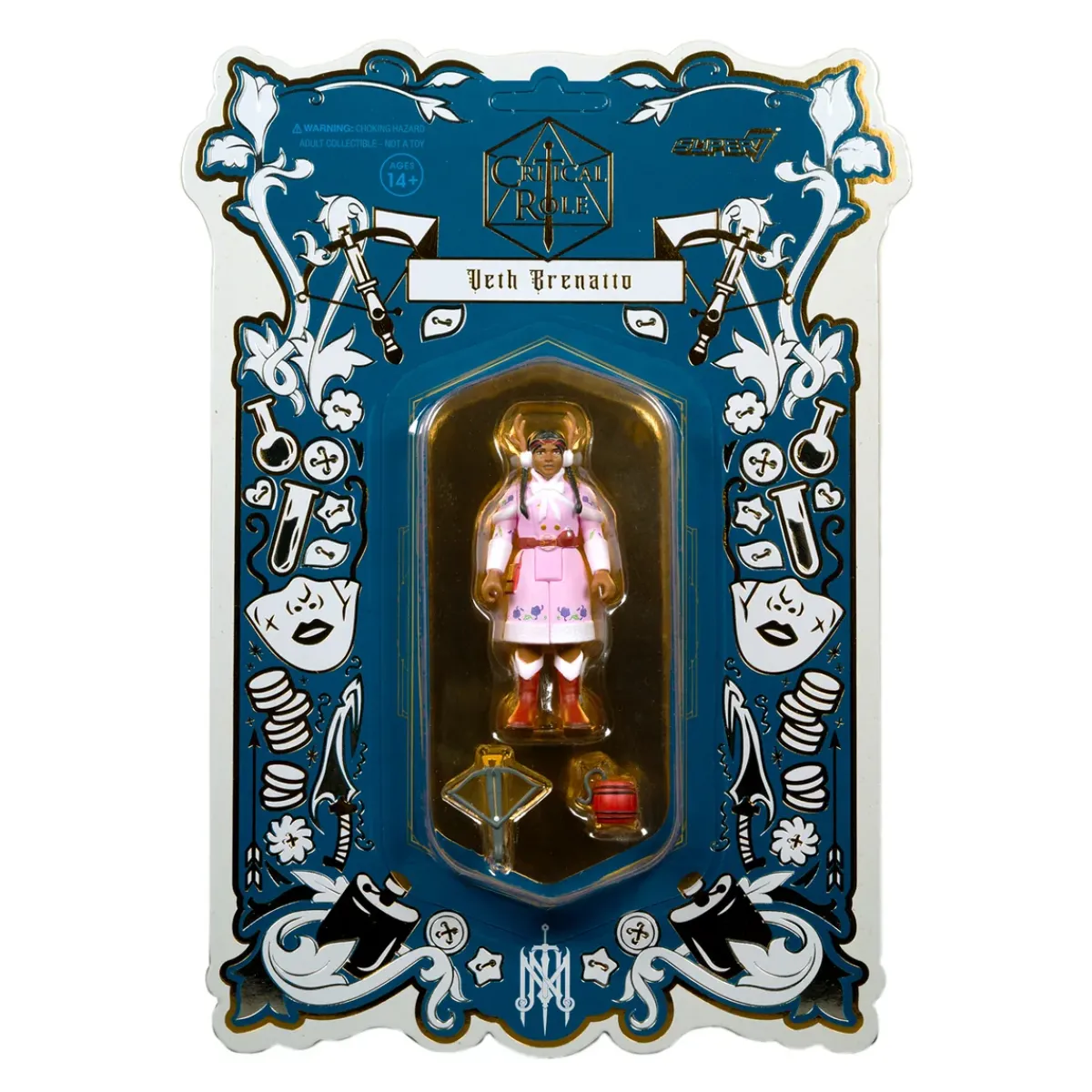 Critical Role Reaction Figures>Mighty Nein ReAction Figure - Veth Brenatto