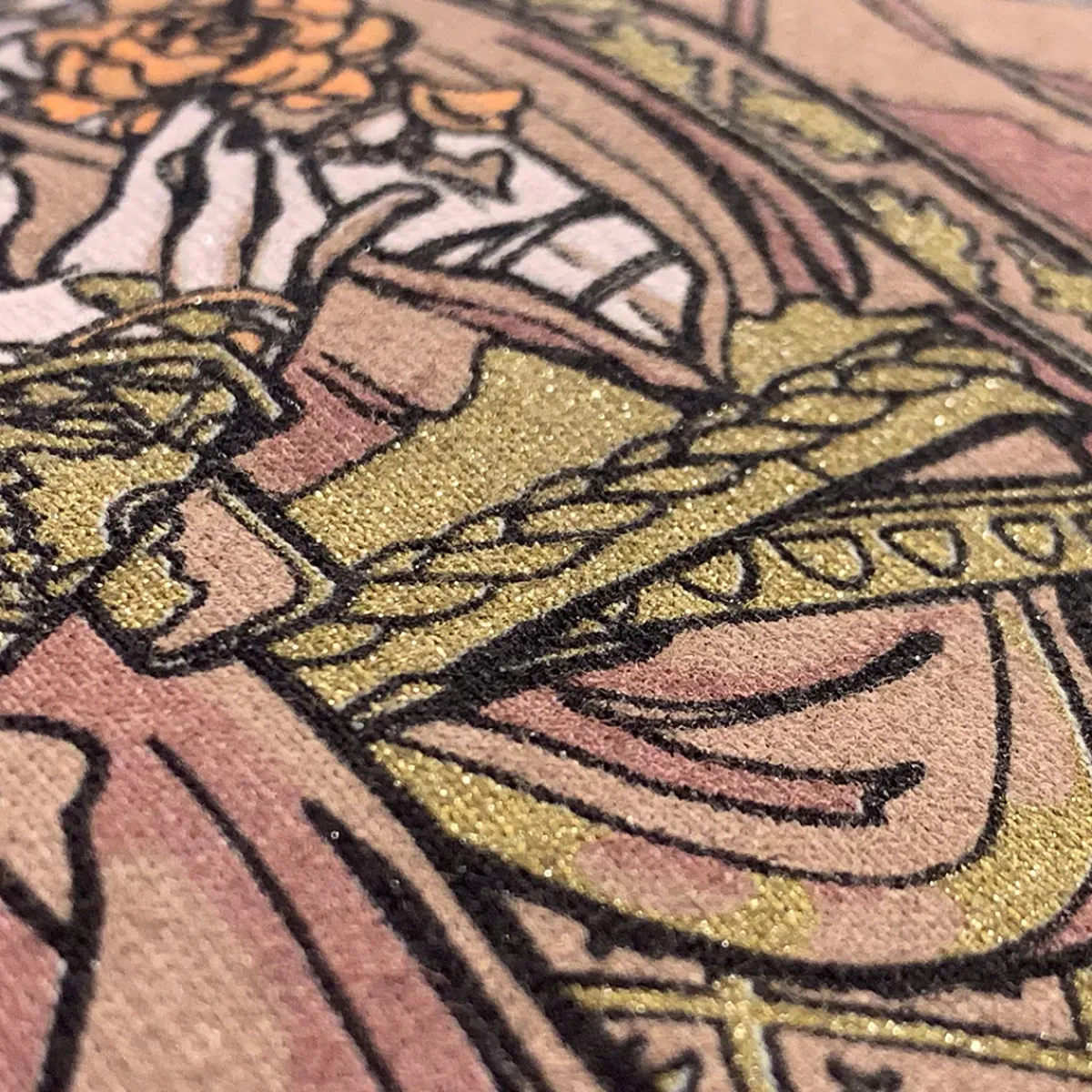 Critical Role T-shirts>Mollymauk Tealeaf "Long May He Reign" T-Shirt