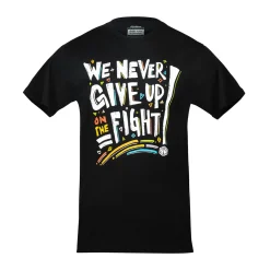 Critical Role T-shirts>Pride: We Never Give Up On The Fight T-Shirt