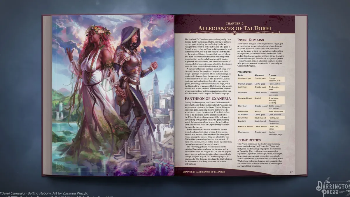 Critical Role Books|Puzzles And Games>Tal'Dorei Campaign Setting Reborn (PDF)