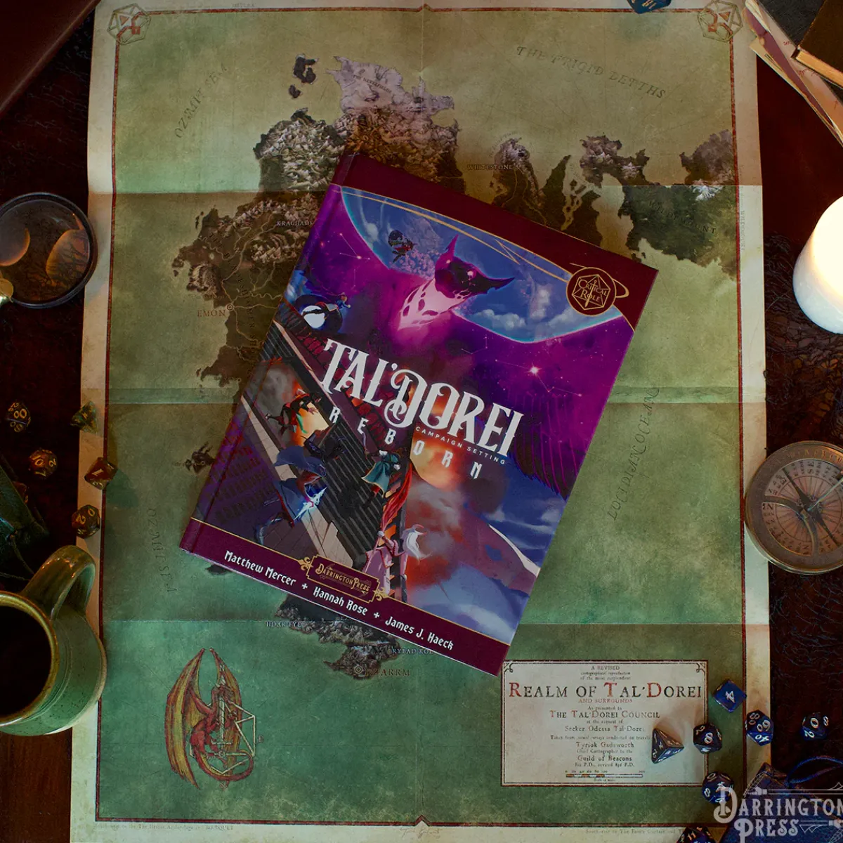 Critical Role Books|Puzzles And Games>Tal’Dorei Campaign Setting Reborn