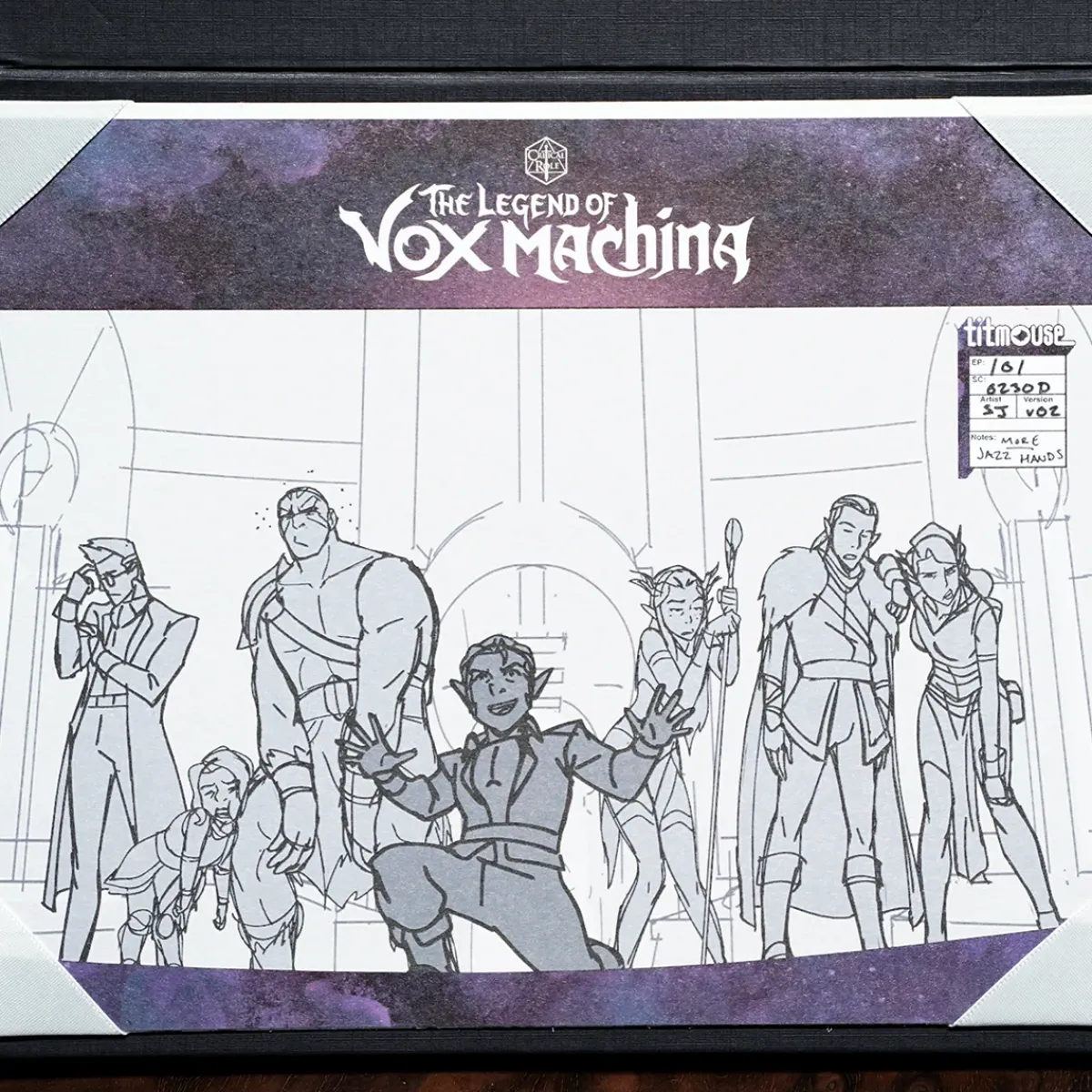 Critical Role Prints>The Legend of Vox Machina 8x10 Art Print