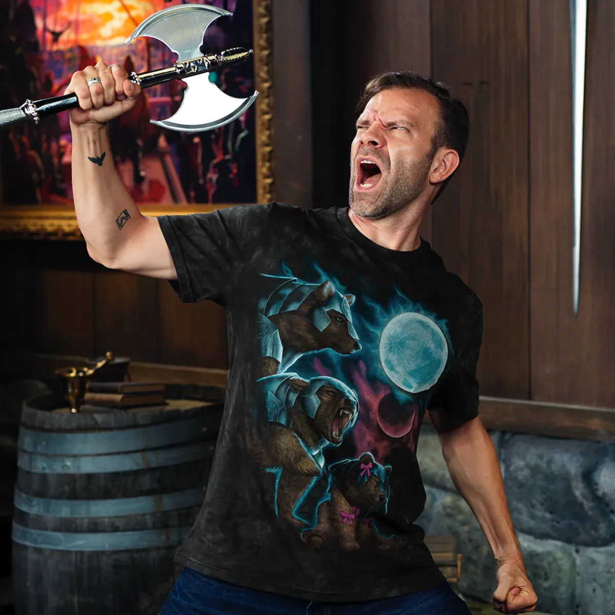 Critical Role T-shirts>Three Trinket Moon T-Shirt