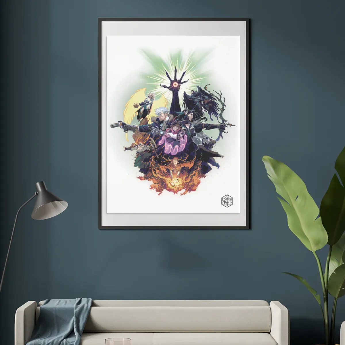 Critical Role Prints>Vox Machina Art Print by Matteo Scalera & Moreno Dinisio
