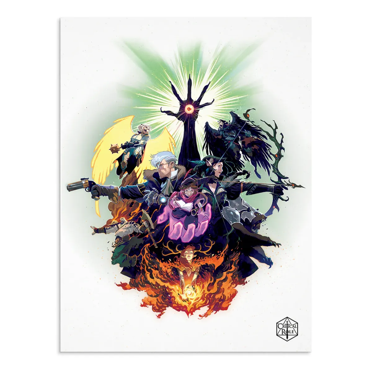 Critical Role Prints>Vox Machina Art Print by Matteo Scalera & Moreno Dinisio