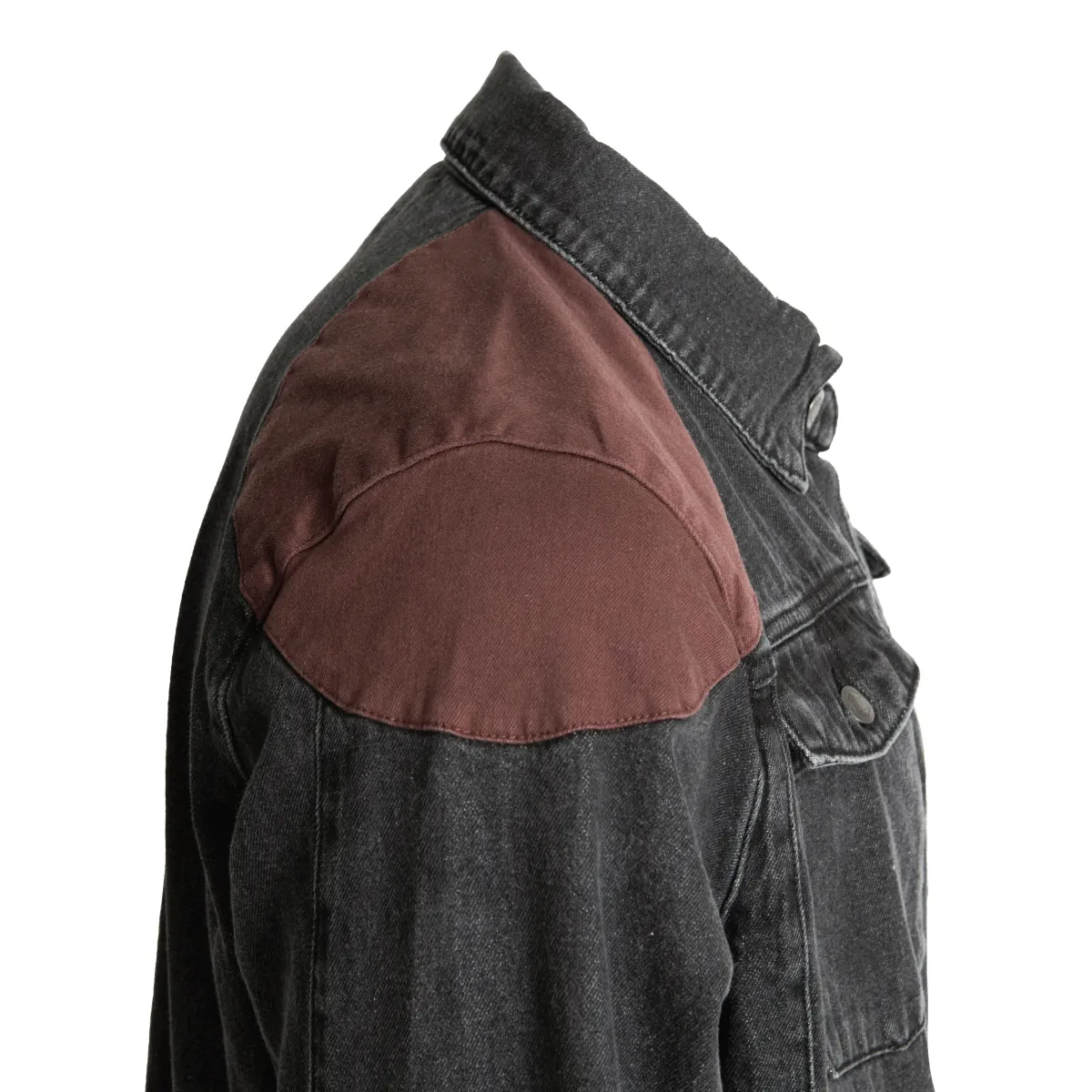 Critical Role Jackets>Vox Machina Collection: Grog Strongjaw Flannel Lined Denim Shirt Jacket