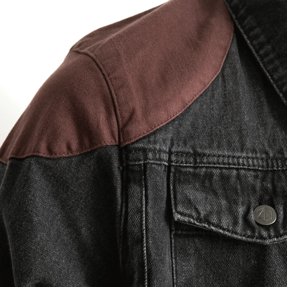 Critical Role Jackets>Vox Machina Collection: Grog Strongjaw Flannel Lined Denim Shirt Jacket