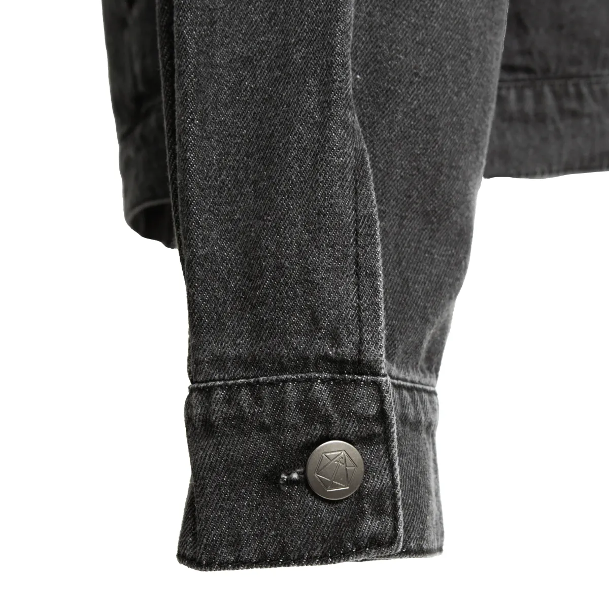 Critical Role Jackets>Vox Machina Collection: Grog Strongjaw Flannel Lined Denim Shirt Jacket