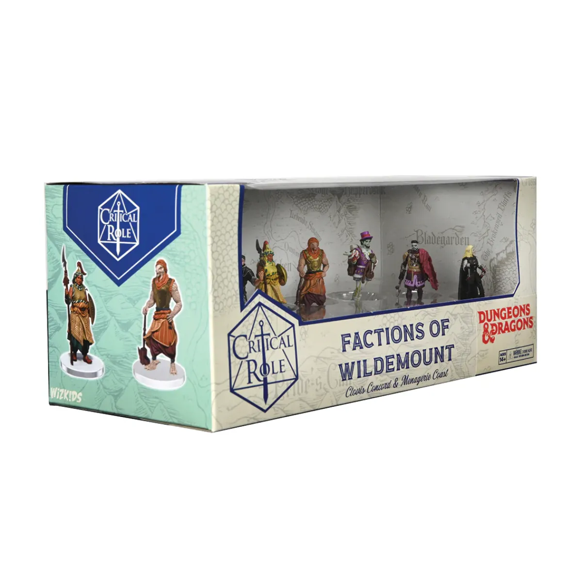 Critical Role Miniatures>WizKids Minis: Factions of Wildemount - Clovis Concord & Menagerie Coast