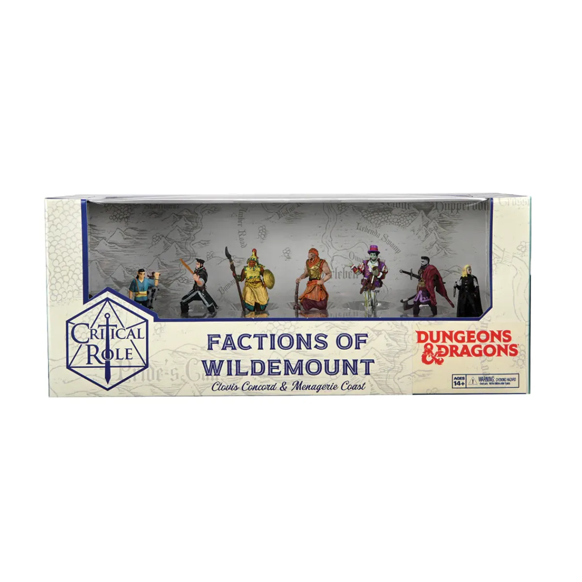 Critical Role Miniatures>WizKids Minis: Factions of Wildemount - Clovis Concord & Menagerie Coast